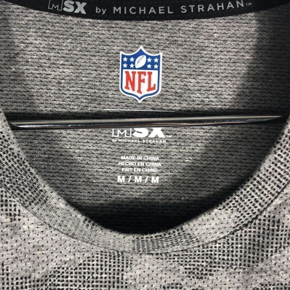 NFL MSX Michael Strahan Camo Vikings Short Sleeve Tee - Picture 3 of 6